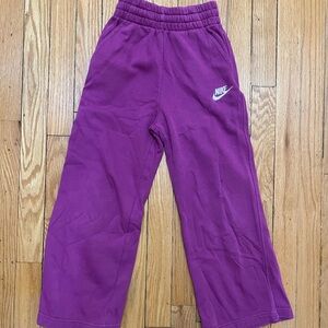 Nike Kids Magenta Joggers